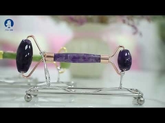 ফেসিয়াল বিউটি রোলার স্কিন কেয়ার রোজ কোয়ার্টজ ম্যাসাজার জেড রোলার