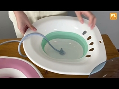 বাথরুমের জন্য পোর্টেবল সেলফ ক্লিনিং পিপি পিভিসি ফোল্ডিং ইয়োনি স্টিম সিট