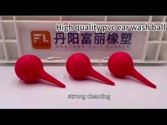 ব্যাস 42 মিমি 25 মিলি মিডিয়াল রাবার ইয়ার ক্লিনিং সিরিঞ্জ বাচ্চাদের জন্য